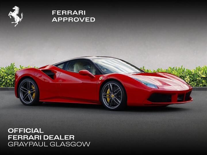 Ferrari 488 GTB 3.9T V8 GTB F1 DCT Euro 6 (s/s) 2dr