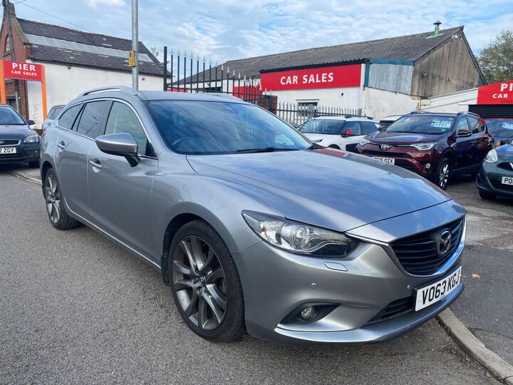 Mazda Mazda6 2.2 SKYACTIV-D Sport Nav Tourer Auto Euro 6 (s/s) 5dr Mazda Mazda6 2.2 SKYACTIV-D Sport Nav Tourer Auto Euro 6 (s/s) 5dr
