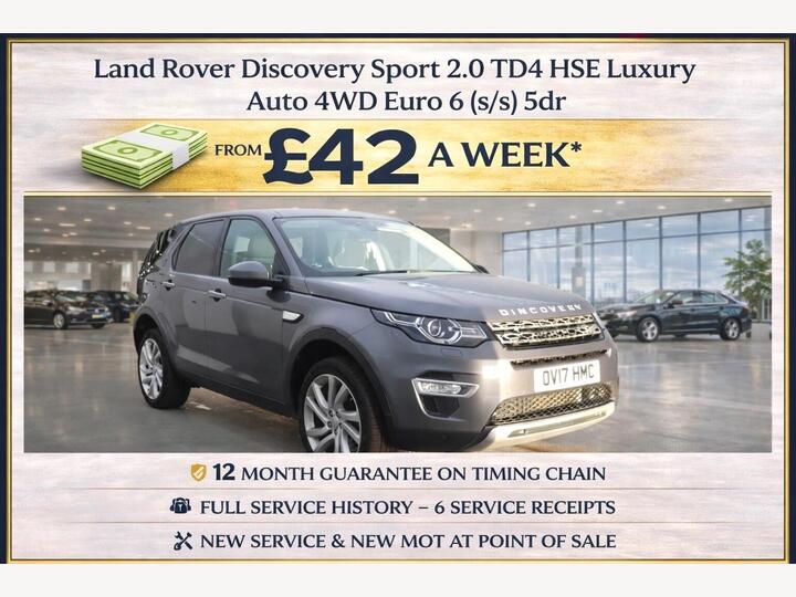 Land Rover Discovery Sport 2.0 TD4 HSE Luxury Auto 4WD Euro 6 (s/s) 5dr