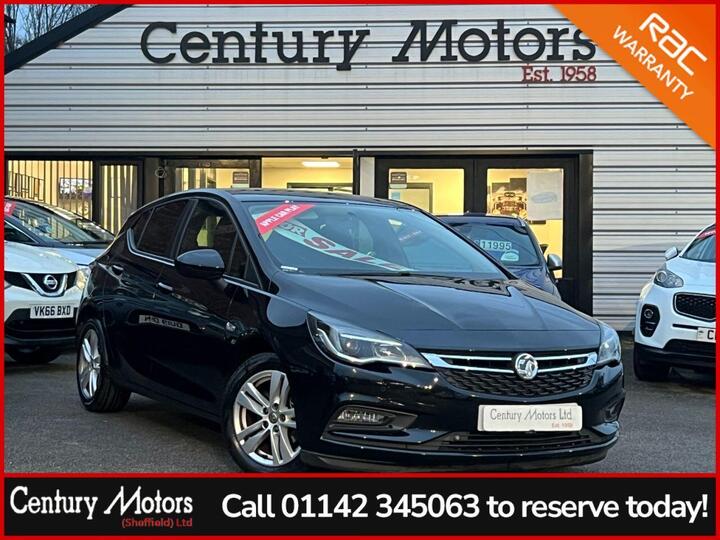 Vauxhall ASTRA 1.6 CDTi EcoTEC BlueInjection Tech Line Nav Euro 6 (s/s) 5dr