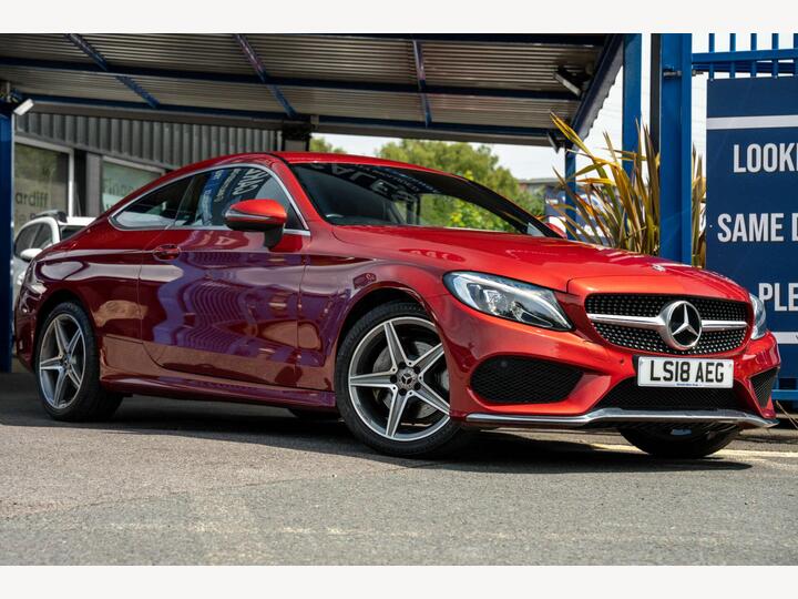 Mercedes-Benz C-CLASS 2.0 C200 AMG Line Euro 6 (s/s) 2dr