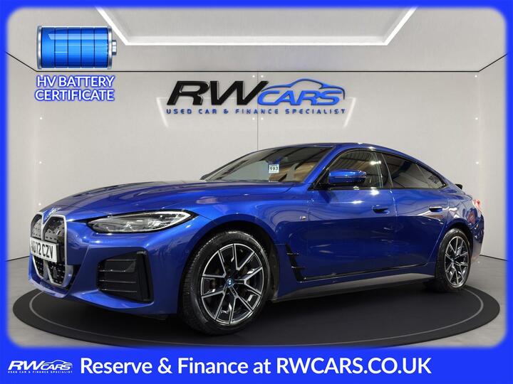 BMW I4 40 83.9kWh M Sport Gran Coupe Auto EDrive 5dr