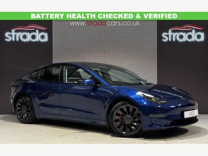 Tesla Model 3 (Dual Motor) Performance Auto 4WDE 4dr (Performance Upgrade)