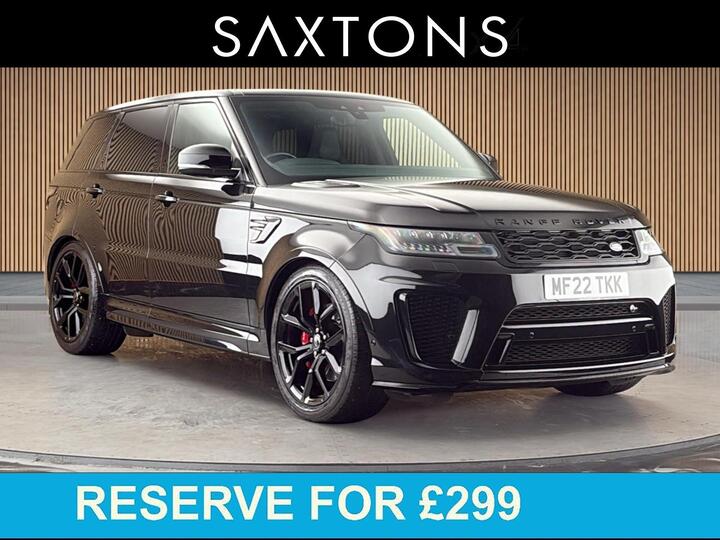 Land Rover Range Rover Sport 5.0 P575 V8 SVR Auto 4WD Euro 6 (s/s) 5dr