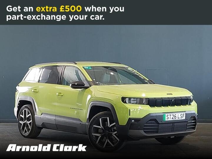 Jeep Compass 74kWh First Edition (11kW Charger) Auto 5dr