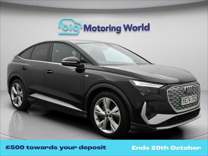 Audi Q4 E-tron 45 S Line Sportback Auto Quattro 5dr 82kWh