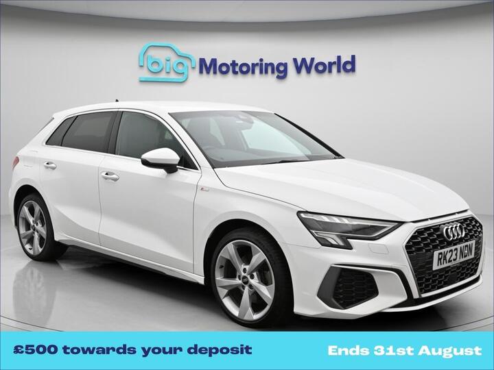 Audi A3 1.4 TFSIe 40 S Line Sportback S Tronic Euro 6 (s/s) 5dr 13kWh