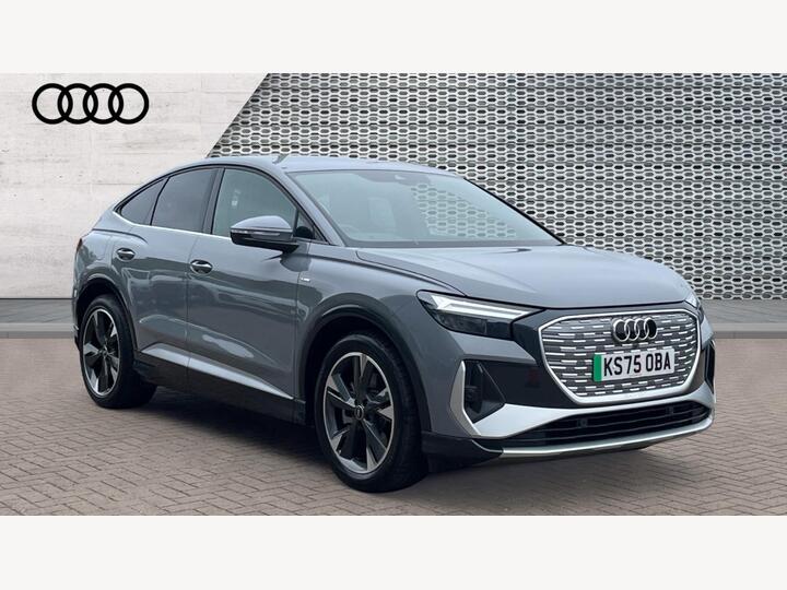 Audi Q4 E-tron 45 S Line Sportback Auto Quattro 5dr 82kWh Audi Q4 E-tron 45 S Line Sportback Auto Quattro 5dr 82kWh