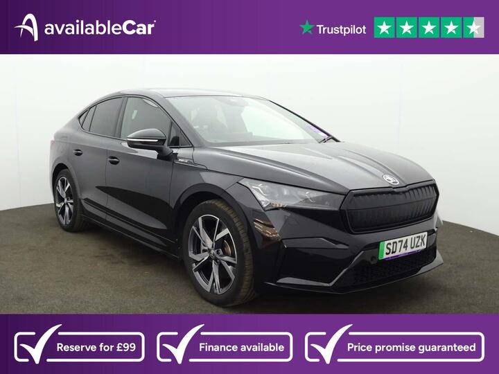 Skoda Enyaq 82kWh 85x SportLine Plus Coupe Auto 4WD 5dr (DC175kW)