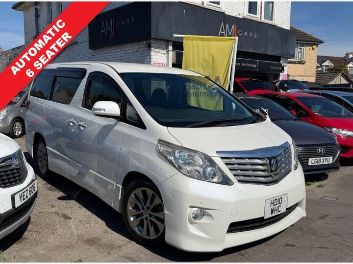 Toyota ALPHARD 2.4 Automatic Petrol White 5dr 7 SEATER/ NEW MOT/ SERVICE