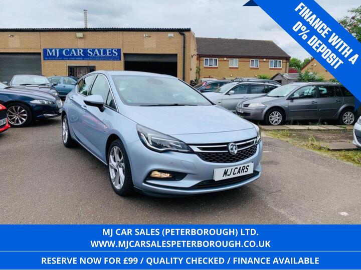 Vauxhall Astra 1.6i Turbo SRi Euro 6 (s/s) 5dr Vauxhall Astra 1.6i Turbo SRi Euro 6 (s/s) 5dr