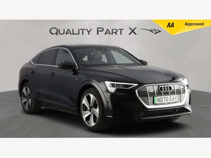 Audi E-tron 55 S Line Sportback Auto Quattro 5dr 95kWh