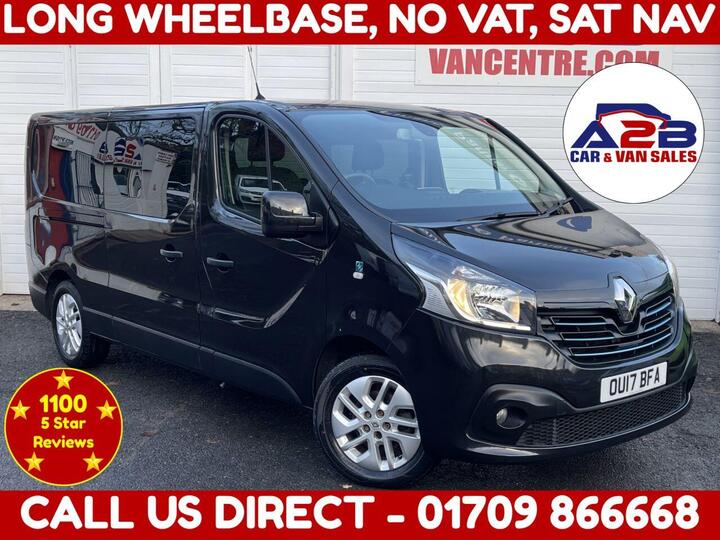 Renault TRAFIC 1.6 DCi 29 Sport Nav 5dr WAV Diesel Manual LWB Standard Roof Euro 6 (120 Ps) ++ DRIVE AWAY TODAY ++ ++ FULL SERVICE HISTORY, AIR CON ++