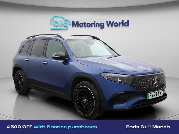 Mercedes-Benz EQB EQB 300 66.5kWh AMG Line (Premium Plus) Auto 4MATIC 5dr