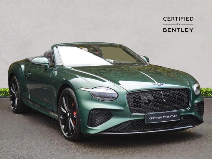 Bentley Continental 4.0 V8 High-Performance 25.9kWh GTC Black Edition Auto 4WD Euro 6 (s/s) 2dr