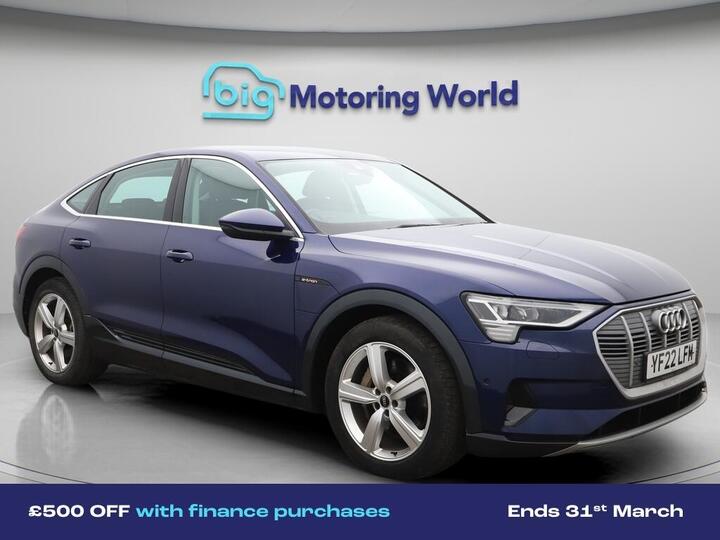 Audi E-tron 55 Technik Sportback Auto Quattro 5dr 95kWh (11kW Charger)