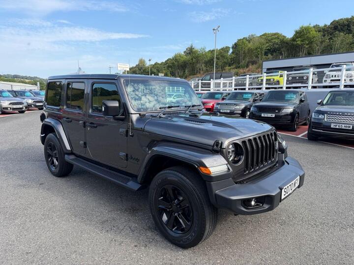 Jeep WRANGLER 2.0 NIGHT EAGLE 4-Door UNLIMITED Petrol 4WD 268 BHP Premium Leather / Hi-Fi / Camera ++
