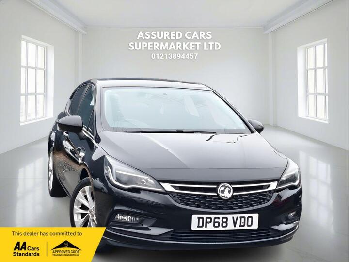 Vauxhall ASTRA 1.0i Turbo EcoTEC Tech Line Nav Euro 6 (s/s) 5dr