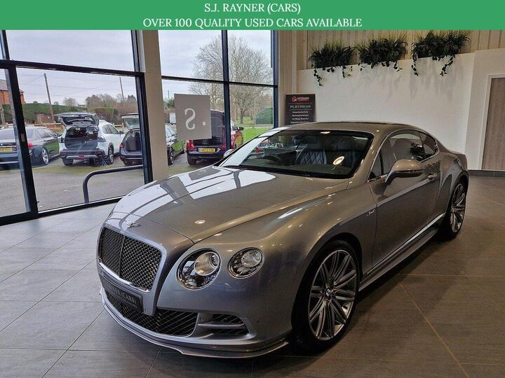Bentley Continental 6.0 W12 GT Speed Auto 4WD Euro 5 2dr