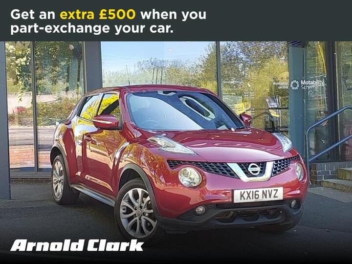 Nissan Juke 1.6 Tekna XTRON Euro 6 5dr