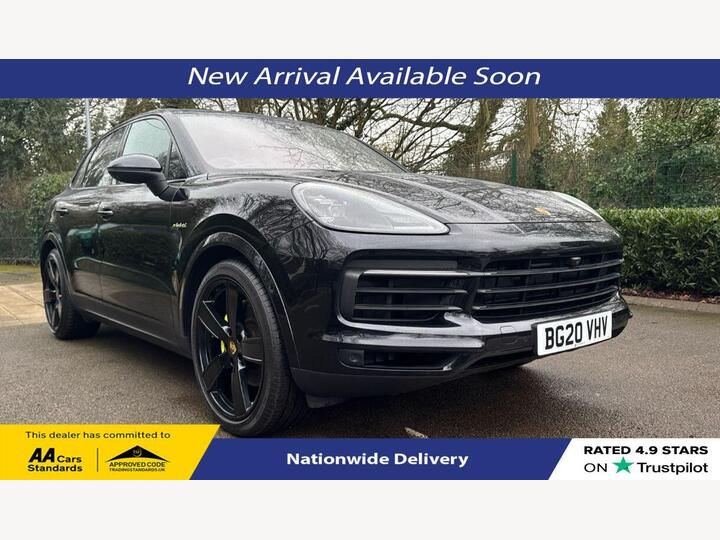 Porsche CAYENNE 3.0 V6 E-Hybrid 14.1kWh TiptronicS 4WD Euro 6 (s/s) 5dr (3.6kW Charger) Porsche CAYENNE 3.0 V6 E-Hybrid 14.1kWh TiptronicS 4WD Euro 6 (s/s) 5dr (3.6kW Charger)