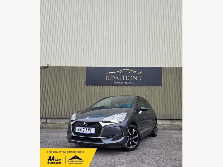 DS AUTOMOBILES DS 3 1.2 PureTech Elegance Euro 6 (s/s) 3dr