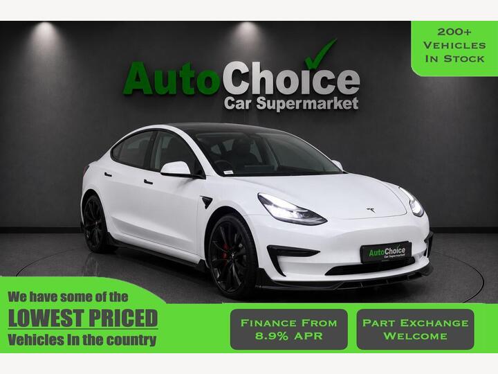 Tesla Model 3 (Dual Motor) Performance Auto 4WDE 4dr (Performance Upgrade)