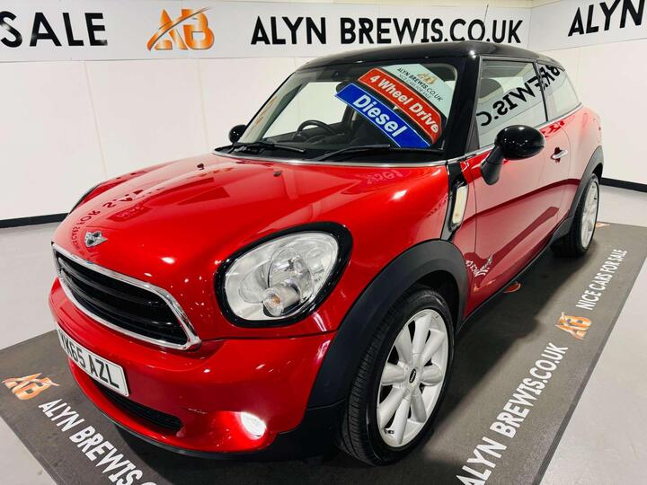 MINI PACEMAN 1.6 Cooper D ALL4 Euro 5 (s/s) 3dr MINI PACEMAN 1.6 Cooper D ALL4 Euro 5 (s/s) 3dr