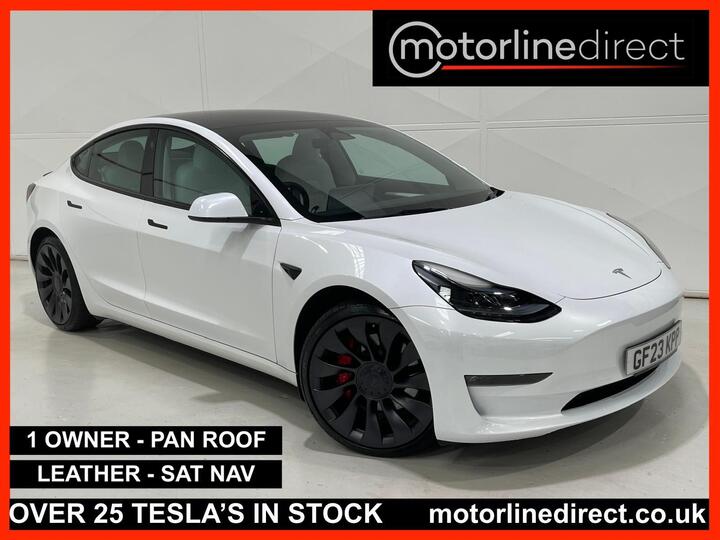 Tesla Model 3 (Dual Motor) Performance Auto 4WDE 4dr (Performance Upgrade)