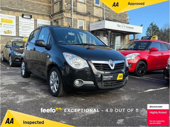Vauxhall Agila 1.2 VVT EcoFLEX SE Euro 5 5dr Vauxhall Agila 1.2 VVT EcoFLEX SE Euro 5 5dr