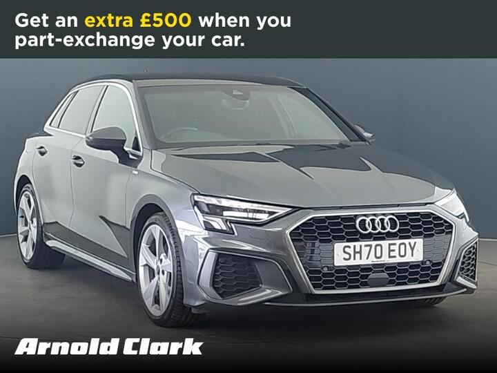 Audi A3 1.0 TFSI 30 S Line Sportback Euro 6 (s/s) 5dr