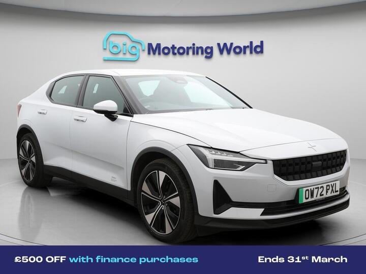 Polestar Polestar 2 Dual Motor 78kWh Long Range Fastback Auto 4WDE 5dr