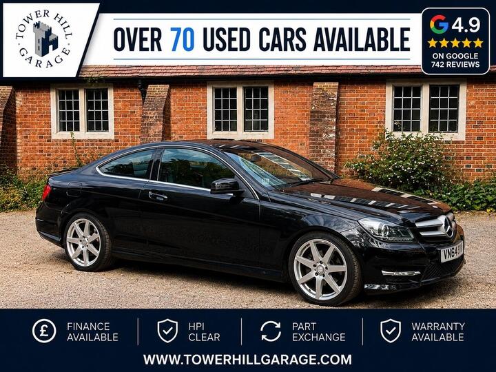 Mercedes-Benz C Class 2.1 C220 CDI AMG Sport Edition G-Tronic+ Euro 5 (s/s) 2dr