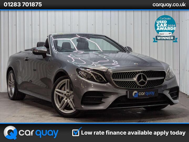Mercedes-Benz E-CLASS 3.0 E350d V6 AMG Line Cabriolet G-Tronic+ 4MATIC Euro 6 (s/s) 2dr