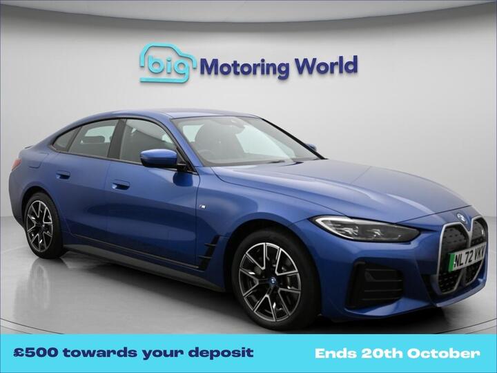 BMW I4 40 83.9kWh M Sport Gran Coupe Auto EDrive 5dr
