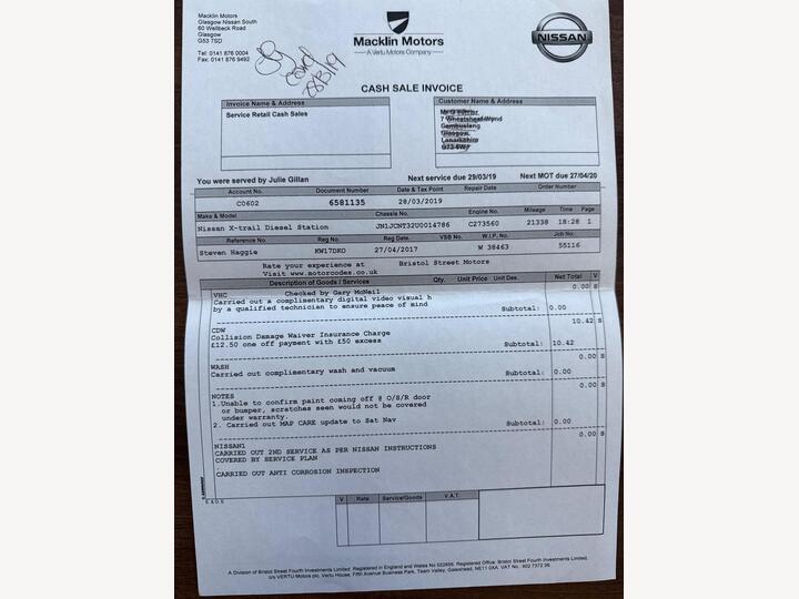 Nissan X-Trail 1.6 DCi N-Vision 4WD Euro 6 (s/s) 5dr