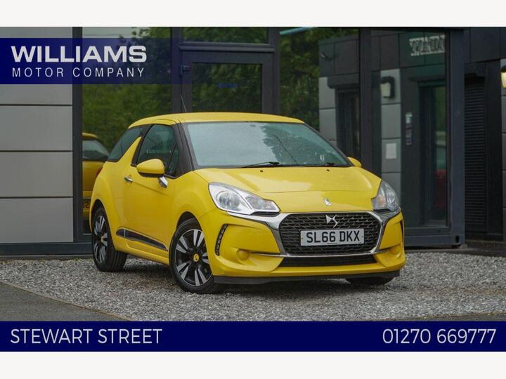 DS AUTOMOBILES DS 3 1.6 BlueHDi Chic Euro 6 (s/s) 3dr