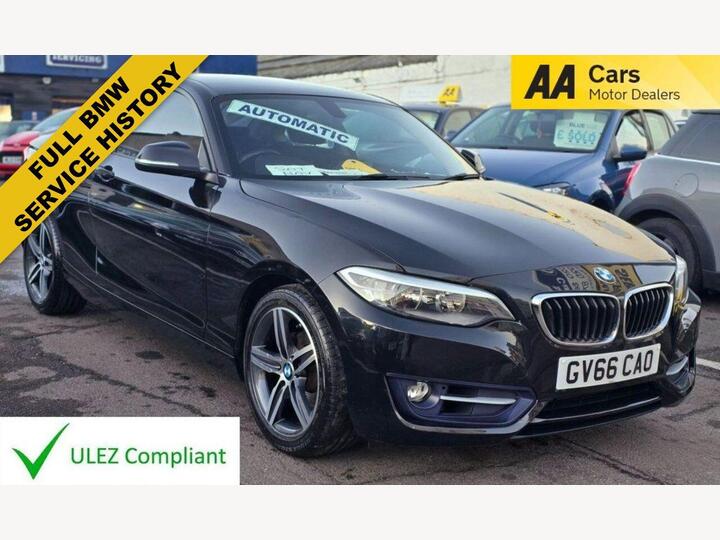 BMW 2 SERIES 1.5 218i Sport Auto Euro 6 (s/s) 2dr