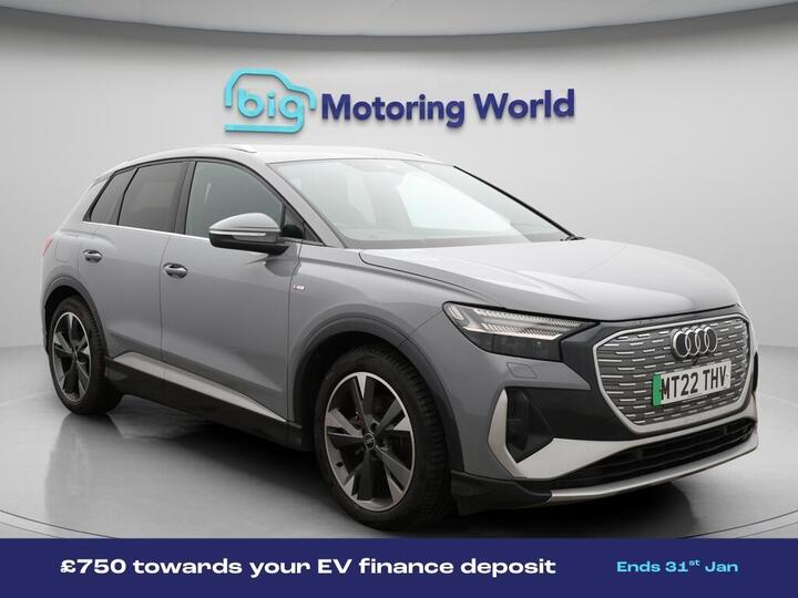 Audi Q4 E-tron 35 S Line Auto 5dr 55kWh
