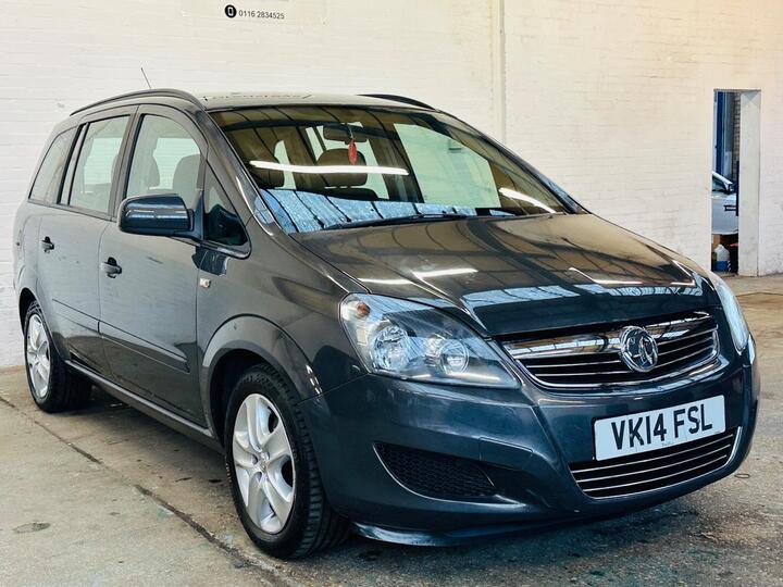 Vauxhall Zafira 1.8 16V Exclusiv Euro 5 5dr