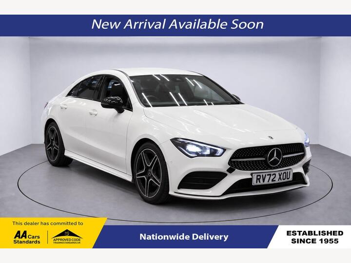 Mercedes-Benz CLA 1.3 CLA180 AMG Line (Executive) Coupe 7G-DCT Euro 6 (s/s) 4dr
