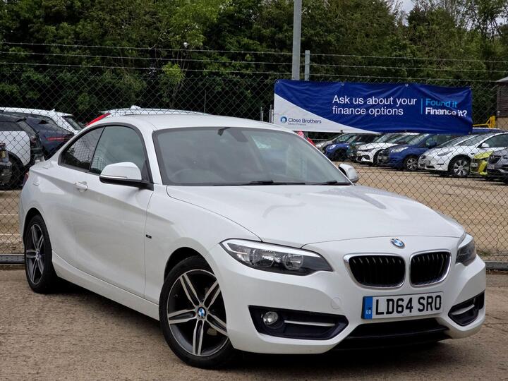 BMW 2 Series 2.0 218d Sport Euro 6 (s/s) 2dr