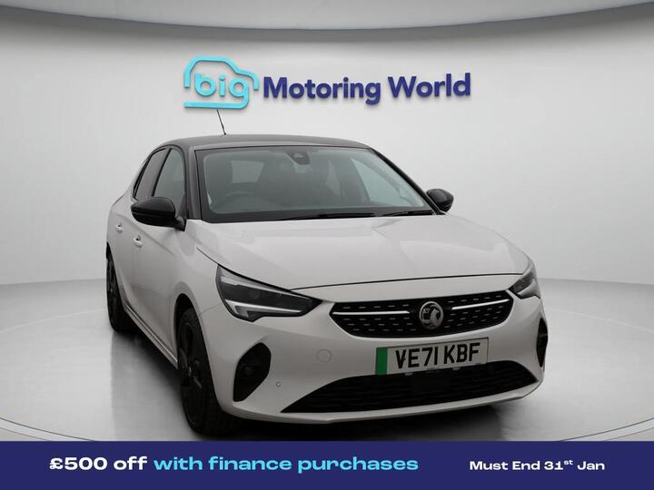 Vauxhall Corsa Electric 50kWh Elite Nav Premium Auto 5dr (7.4Kw Charger)