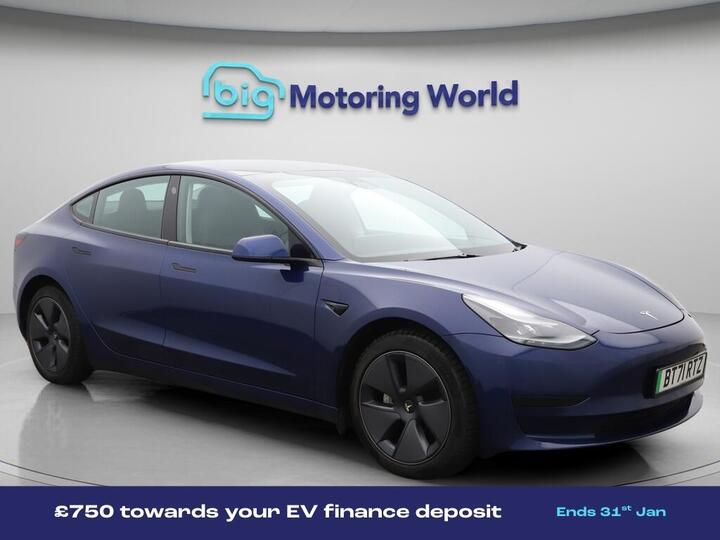 Tesla Model 3 Standard Range Plus Auto RWD 4dr
