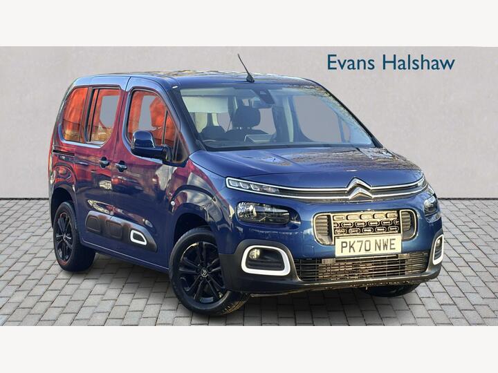 Citroen BERLINGO DIESEL ESTATE 1.5 BlueHDi Flair M MPV EAT Euro 6 (s/s) 5dr Citroen BERLINGO DIESEL ESTATE 1.5 BlueHDi Flair M MPV EAT Euro 6 (s/s) 5dr