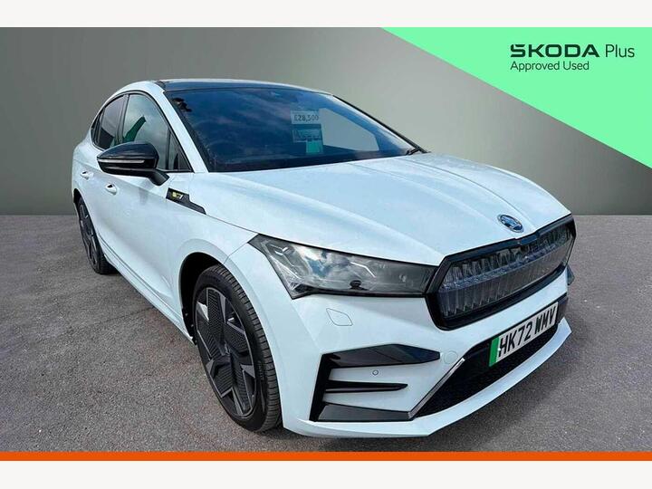 Skoda Enyaq Iv IV 82kWh VRS Coupe Auto 4WD 5dr (DC135kW)