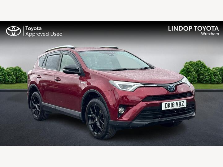 Toyota RAV4 2.5 VVT-h Excel CVT 4WD Euro 6 (s/s) 5dr (Safety Sense, Nav)