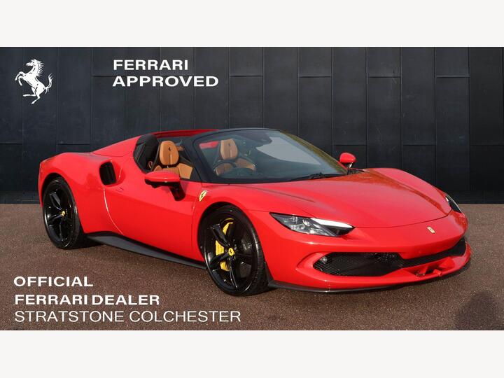 Ferrari 296 Gts 3.0T V6 7.45kWh Spider F1 DCT Euro 6 (s/s) 2dr