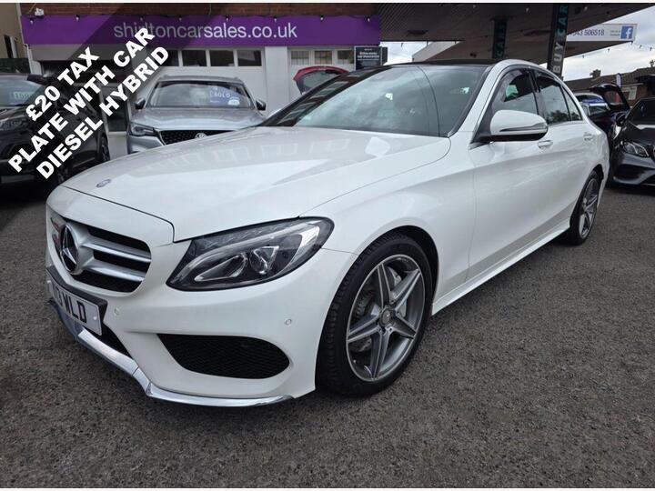 Mercedes-Benz C CLASS 2.1 C300dh AMG Line (Premium Plus) G-Tronic+ Euro 6 (s/s) 4dr