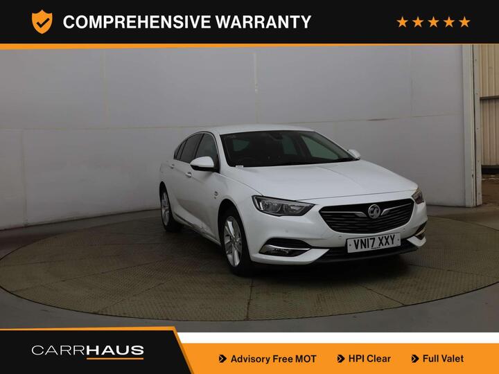 Vauxhall INSIGNIA 1.6 Turbo D EcoTEC BlueInjection SRi Nav Grand Sport Euro 6 (s/s) 5dr